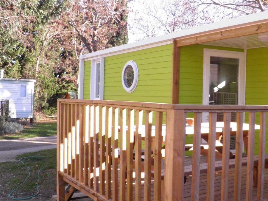 Mobilhome 4 personnes - MH2 Confort* 27 m² + lit double en 160, avec sanitaires 7