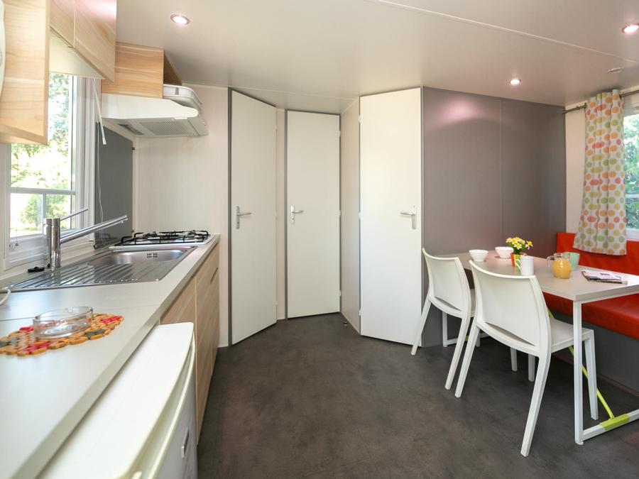 Mobilhome 4 personnes - MH2 Confort 27 m², avec sanitaires 2