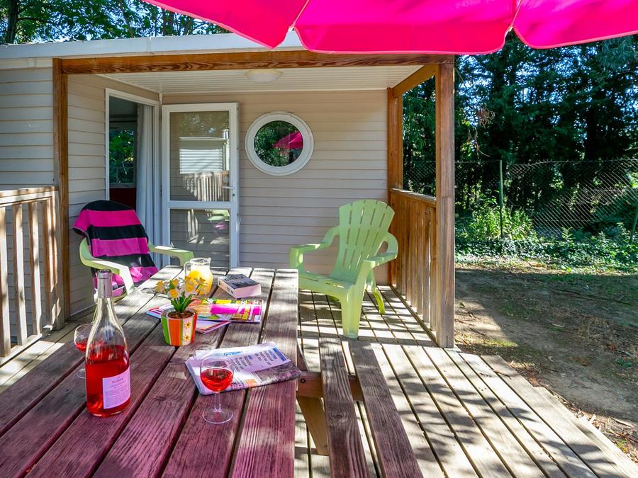Mobilhome 4 personnes - MH2 Confort 27 m², avec sanitaires 1
