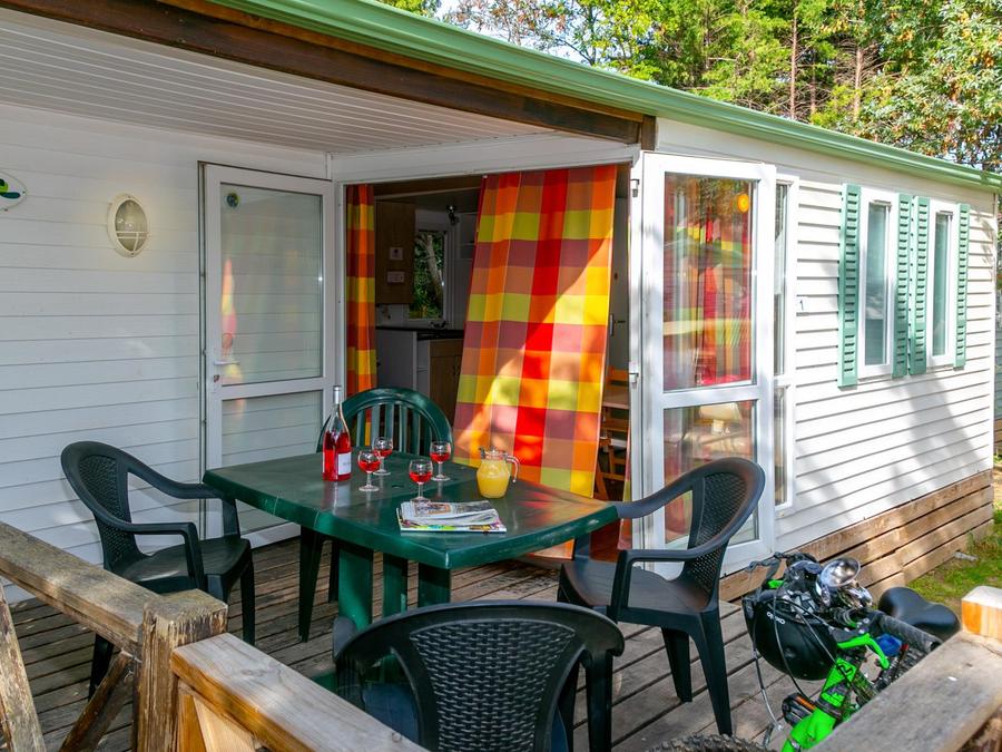 Mobilhome 4 personnes - MH2 Confort 27 m² + clim, avec sanitaires 1
