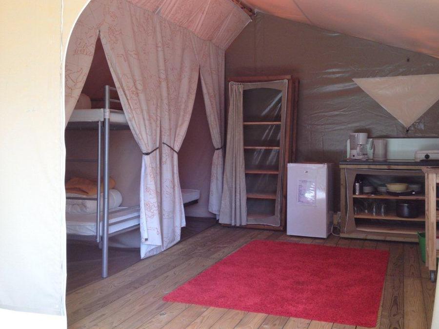 Tente en toile et en bois 4 personnes - Lodge Canada 4