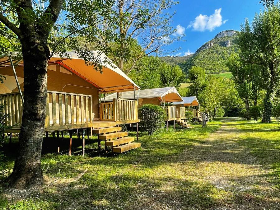 Tente en toile et en bois 4 personnes - Lodge Canada 6