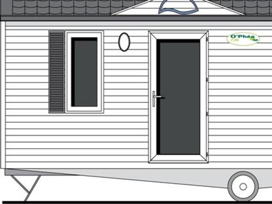 Mobilhome 6 personnes - MH 28m² 2 CH. 8
