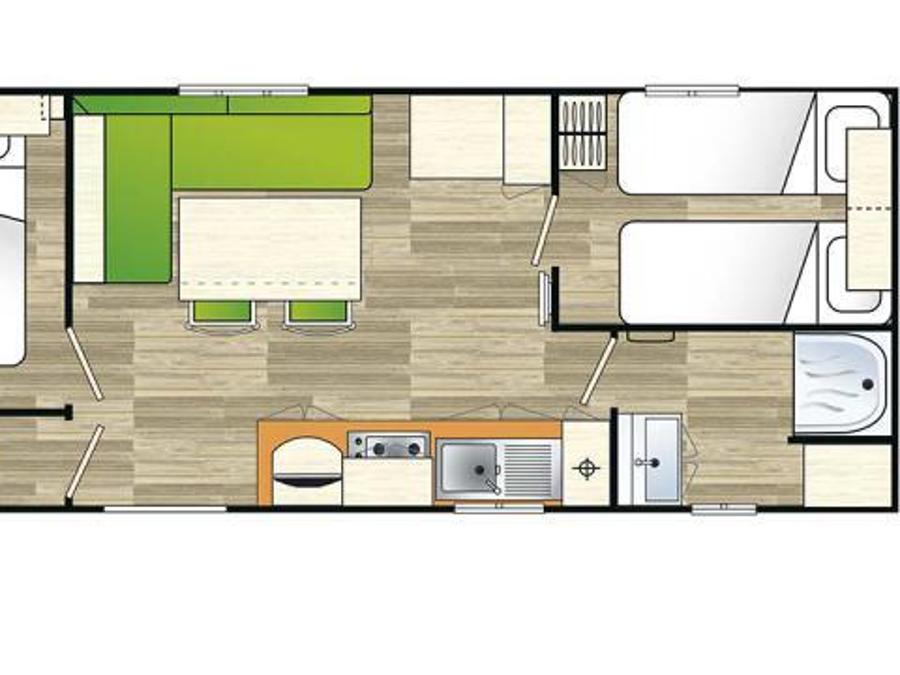 Mobilhome 4 personnes - TITANIA 4