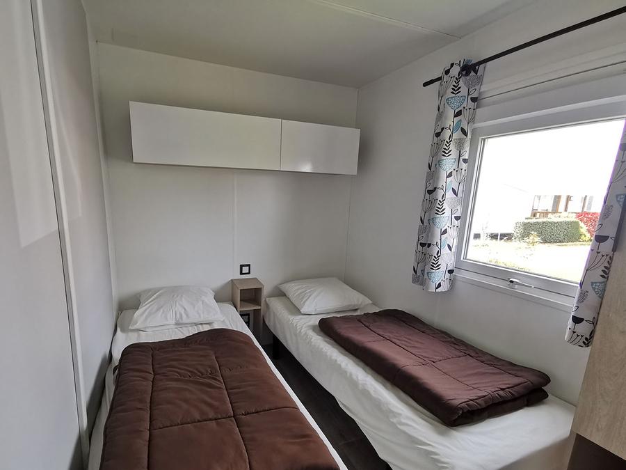 Mobilhome 4 personnes - Parc N°7 - Terrasse Couverte - 2 chambres 5