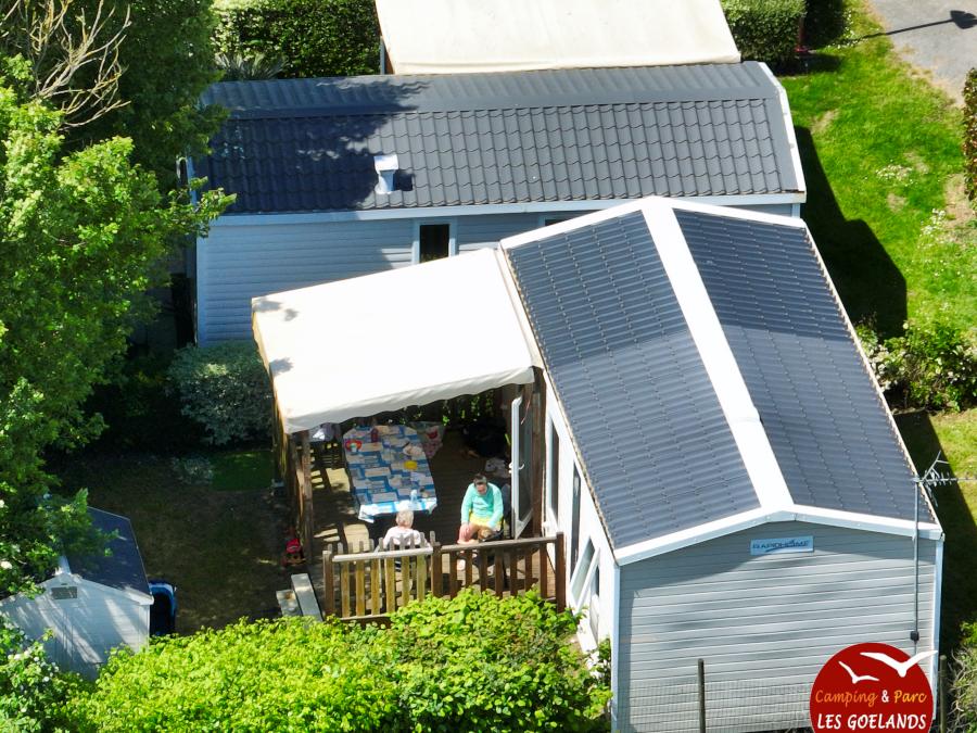 Mobilhome 4 personnes - Parc N°7 - Terrasse Couverte - 2 chambres 10