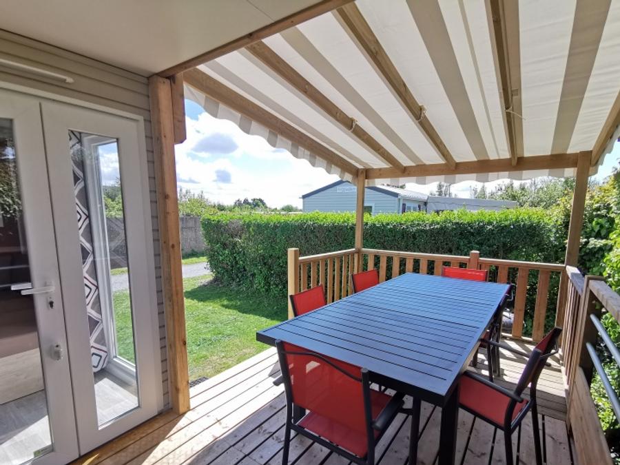 Mobilhome 6 personnes - Mobil-home Tranquillou - 3 chambres + Terrasse couverte - 34 m² 1