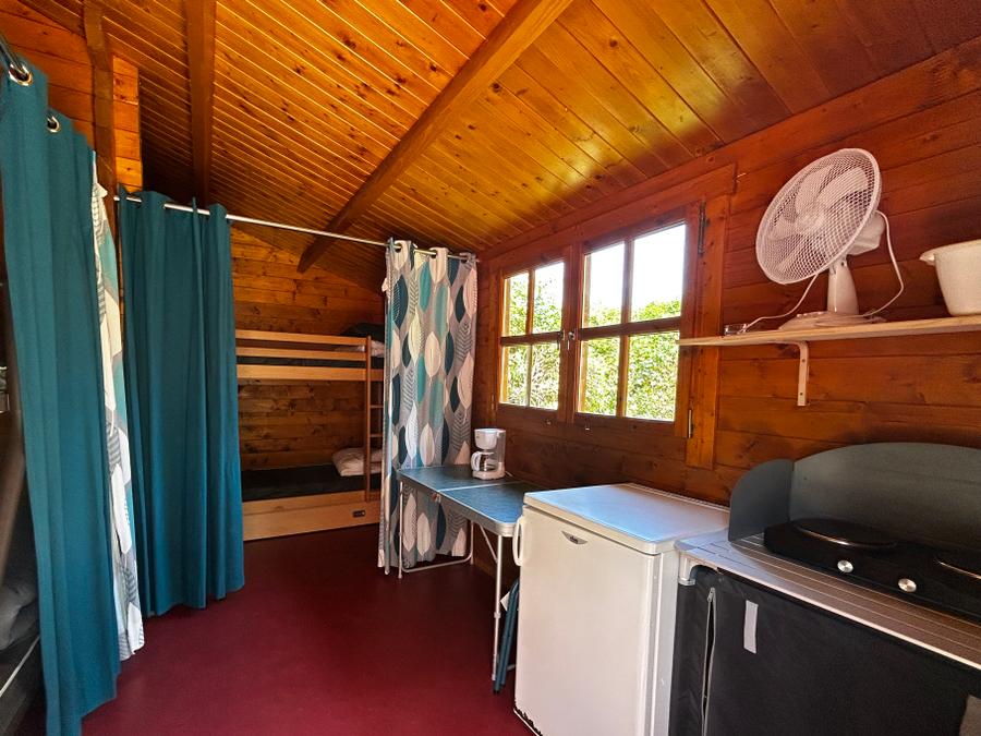 Hébergement 5 personnes - Cabane 3