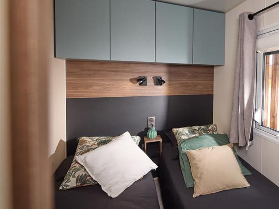Mobilhome 4 personnes - Mobil-home Premium Bord de Seine - 202 - 2 chambres 6