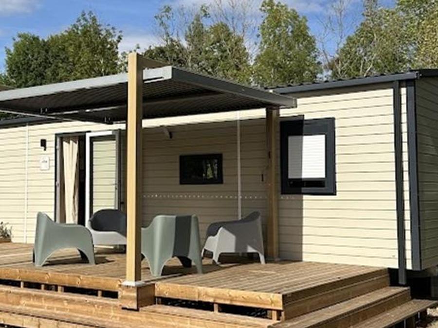 Mobilhome 4 personnes - Mobil-home Premium Bord de Seine - 202 - 2 chambres 0