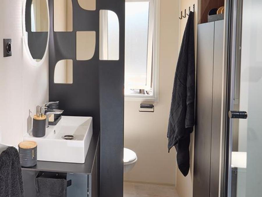 Mobilhome 4 personnes - Mobil-home Premium Bord de Seine - 202 - 2 chambres 7