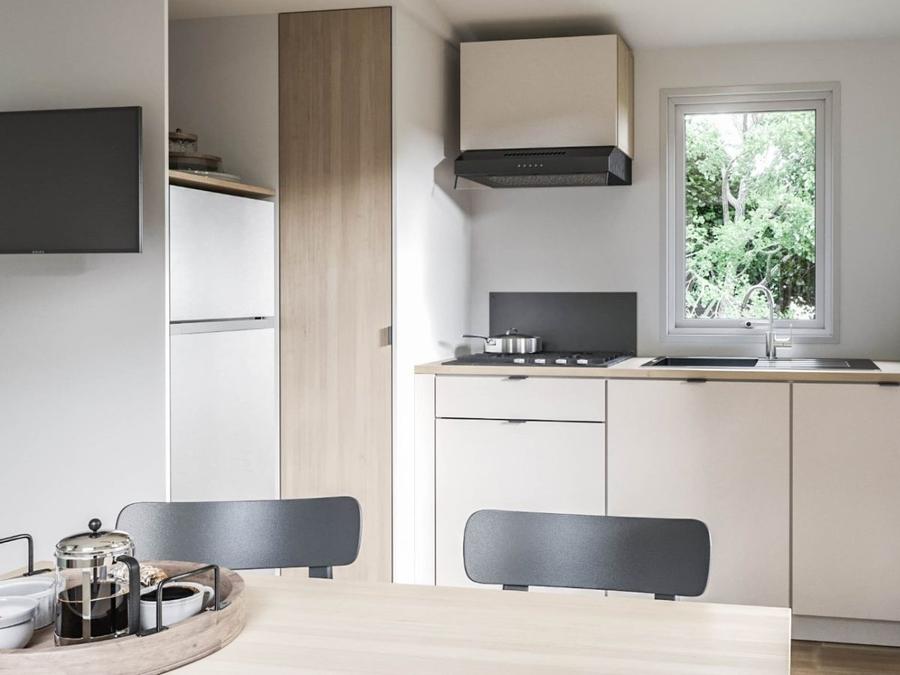 Mobilhome 4 personnes - Premium Bord de Seine - 194 - 2 chambres 1