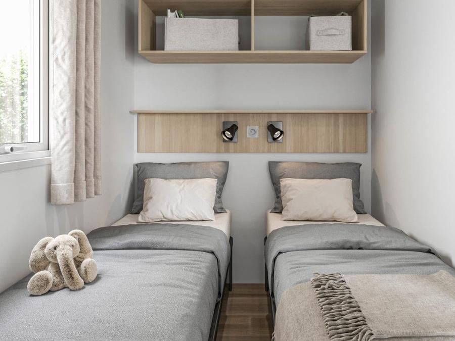 Mobilhome 4 personnes - Premium Bord de Seine - 194 - 2 chambres 3