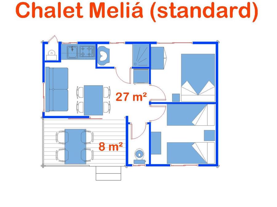 Chalet 6 personnes - Standard 15