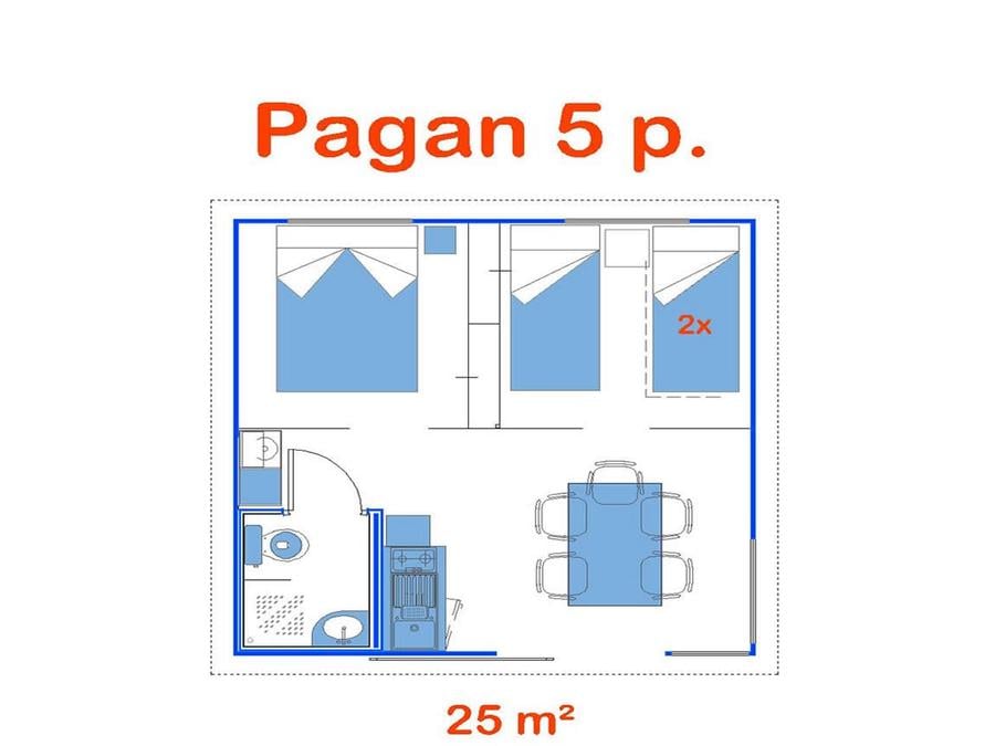 Tente 5 personnes - Pagan 2