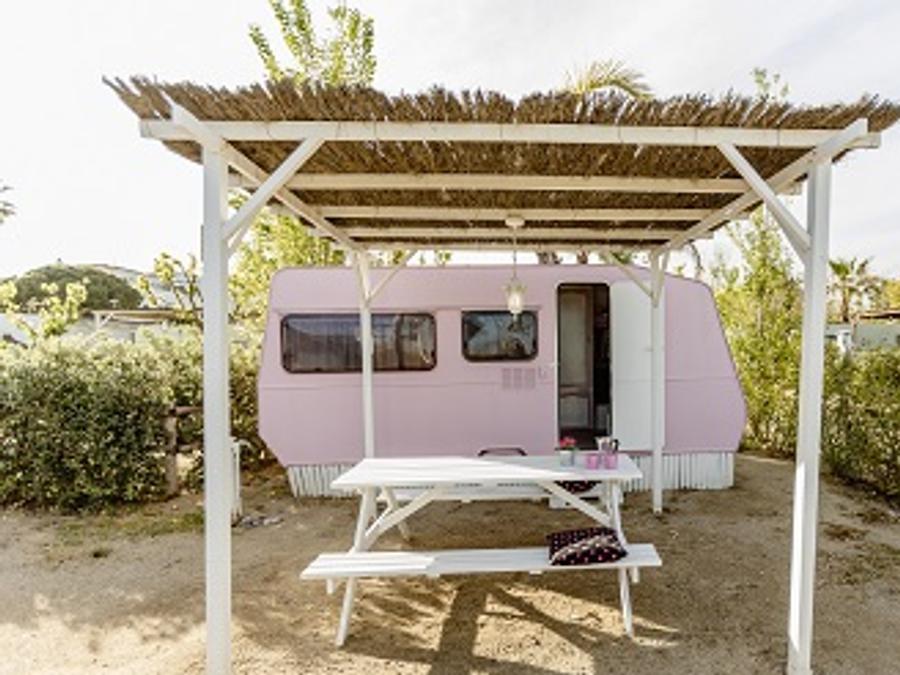 Caravane 4 personnes - Rosa Plumas, sans sanitaires 0
