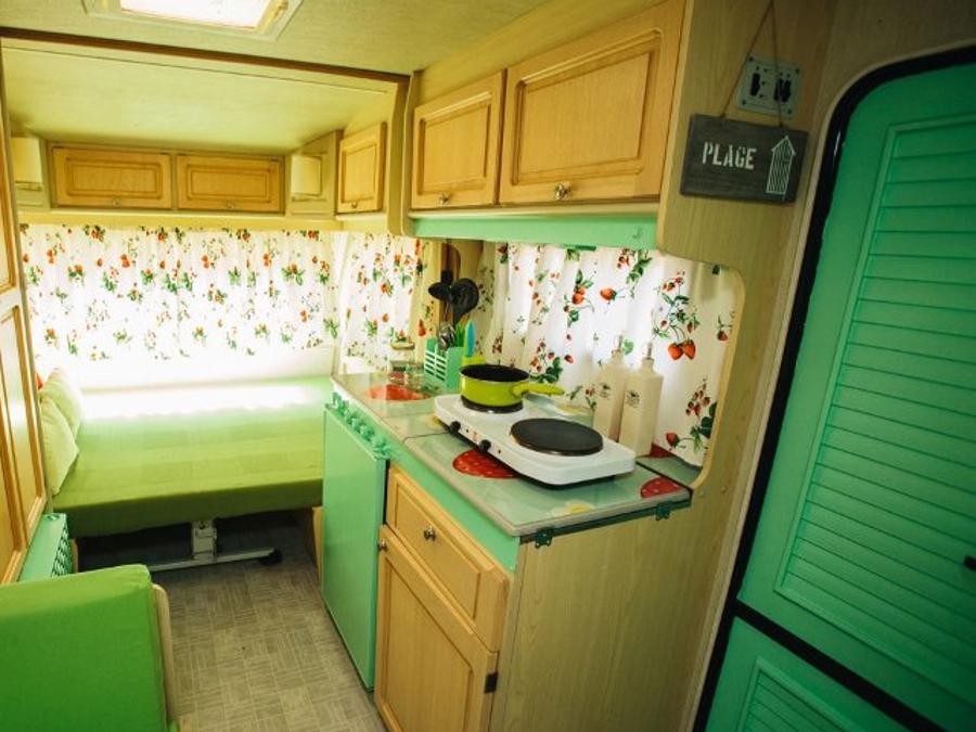 Caravane 4 personnes - Verde, sans sanitaires 3