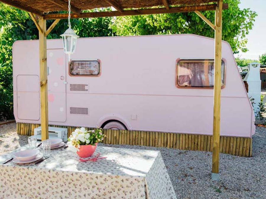 Caravane 4 personnes - Rosa Capricho, sans sanitaires 0