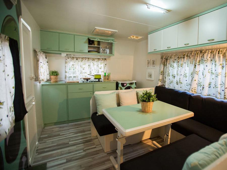 Caravane 4 personnes - Verde Oliva sans sanitaires 4