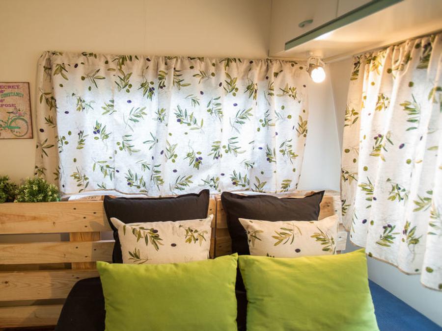 Caravane 4 personnes - Verde Oliva sans sanitaires 5