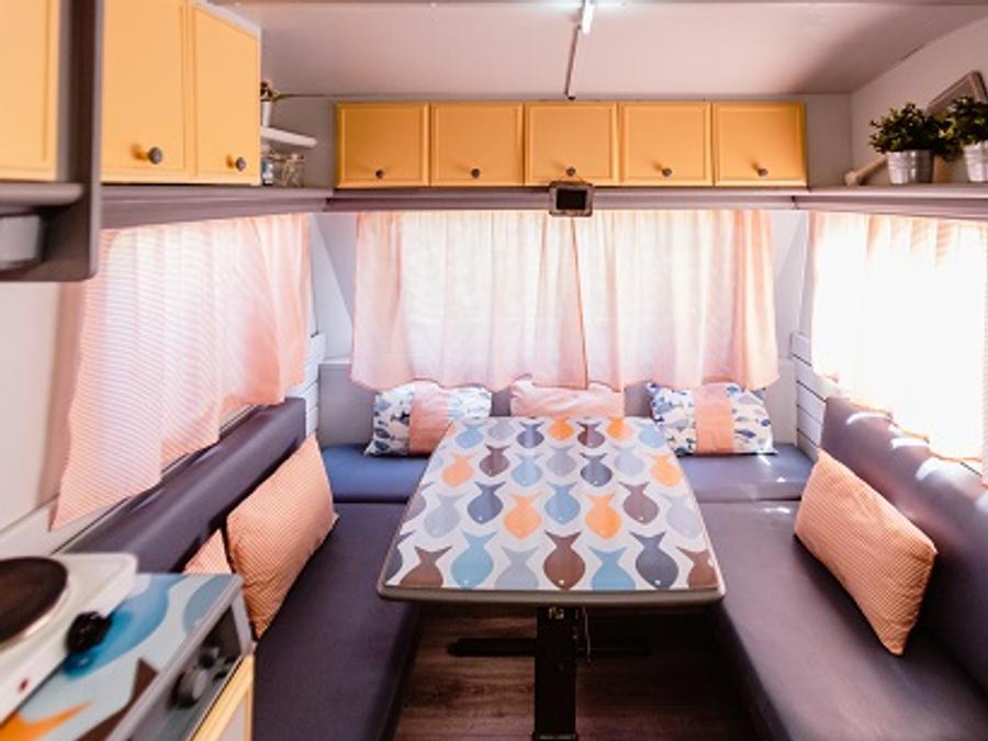 Caravane 4 personnes - NARANJA, sans sanitaires 2