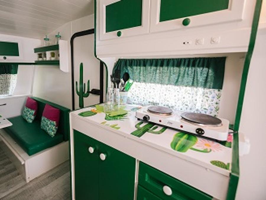 Caravane 4 personnes - CACTUS, sans sanitaires 1