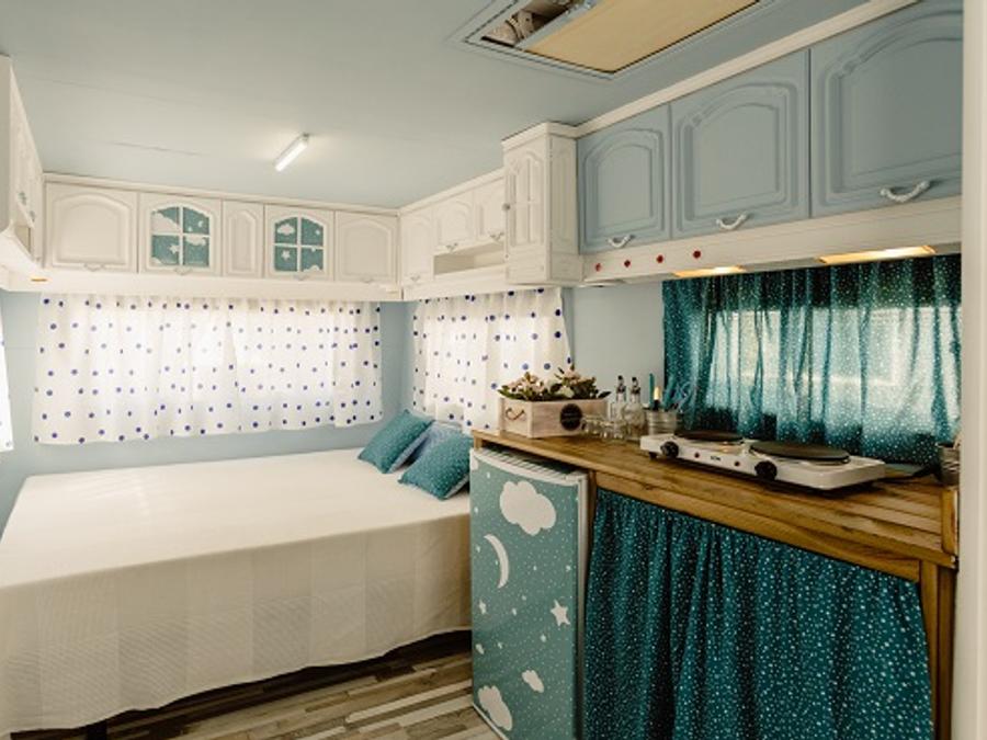 Caravane 4 personnes - 32 SKY BLUE sans sanitaires 2