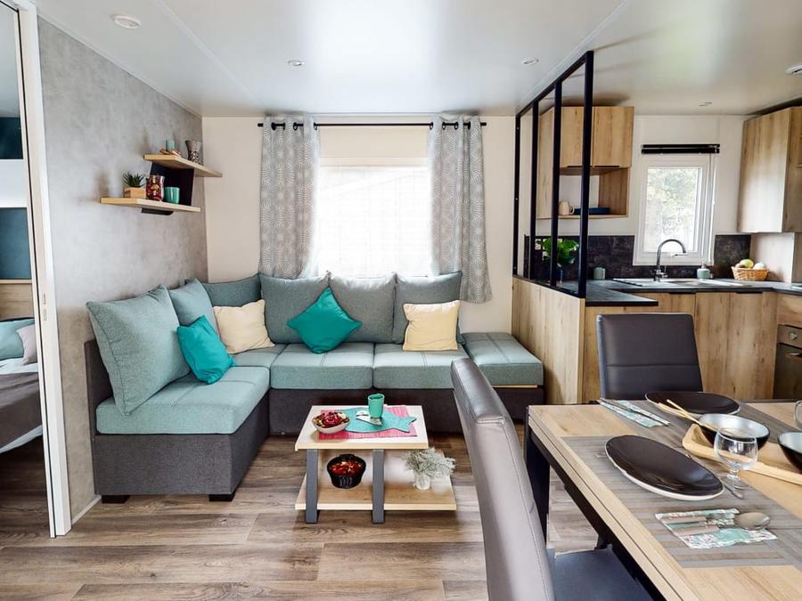 Mobilhome 8 personnes - Bien-être 3ch 8p Signature clim 10