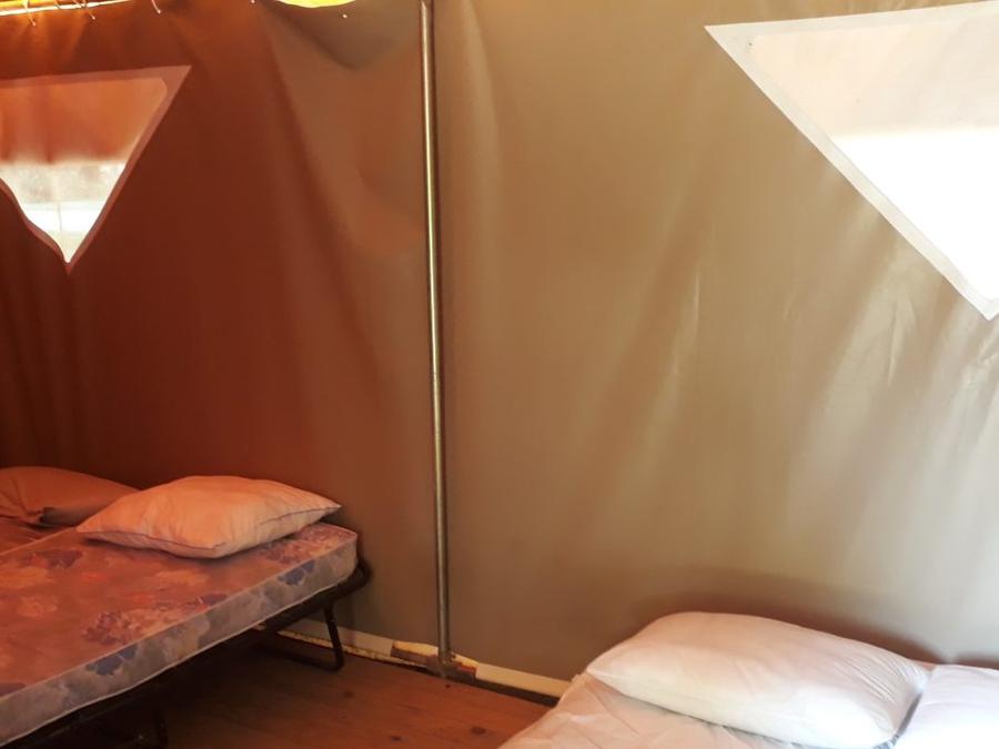 Tente en toile et en bois 4 personnes - Les Muguets - 4 personnes 4