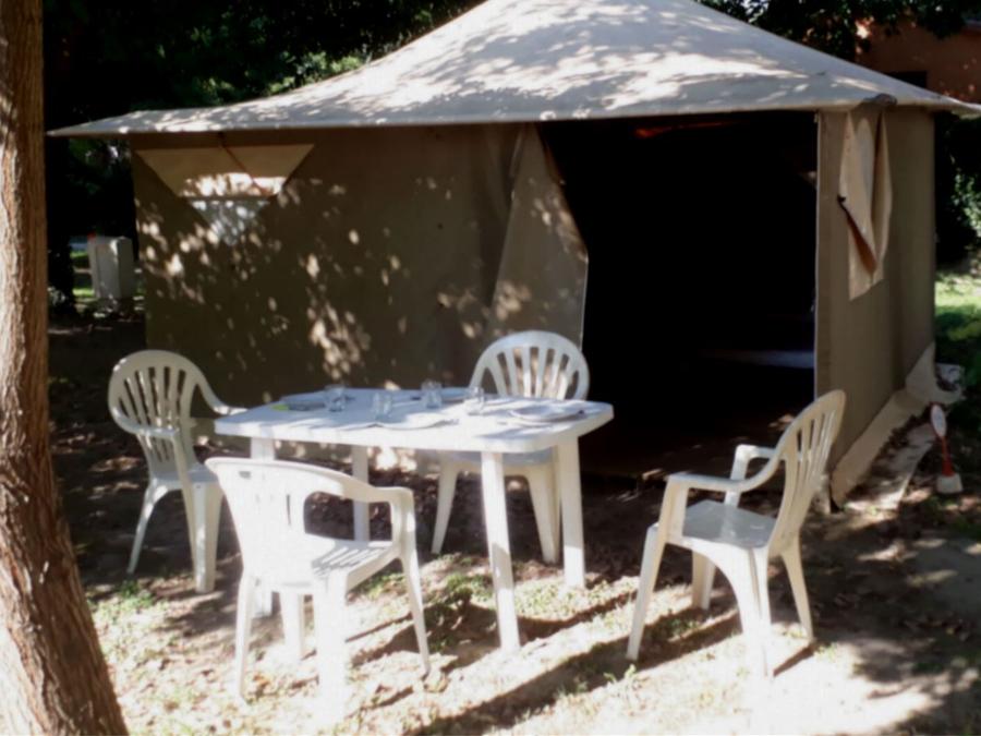 Tente en toile et en bois 4 personnes - Les Muguets - 4 personnes 6