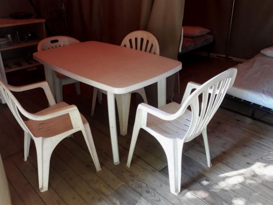 Tente en toile et en bois 4 personnes - Les Muguets - 4 personnes 7