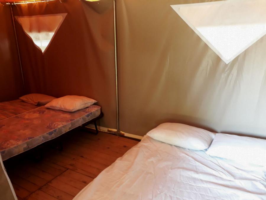 Tente en toile et en bois 4 personnes - Les Muguets - 4 personnes 5