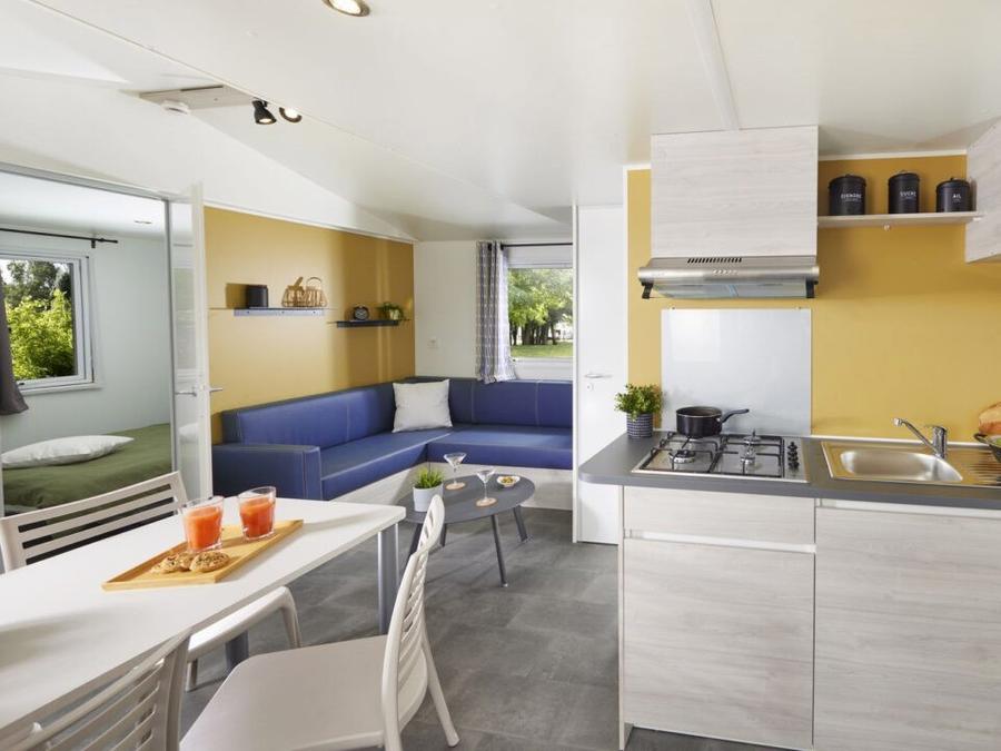 Mobilhome 4 personnes - 28m² - 2 chambres (lit 160cm) - sans TV 1