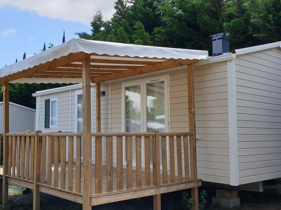 Mobilhome 4 personnes - 28m² - 2 chambres (lit 160cm) - sans TV 0