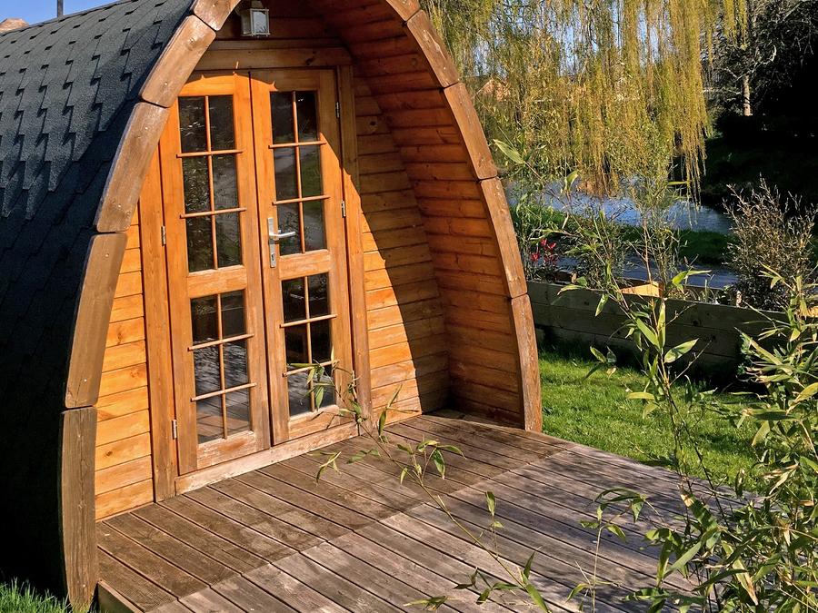 Chalet 2 personnes - CABANE EN BOIS sans sanitaires 5