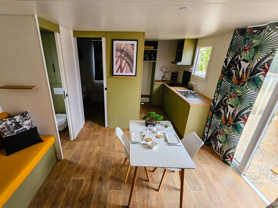 Mobilhome 4 personnes - Cottage Oasis 2 chambres 1