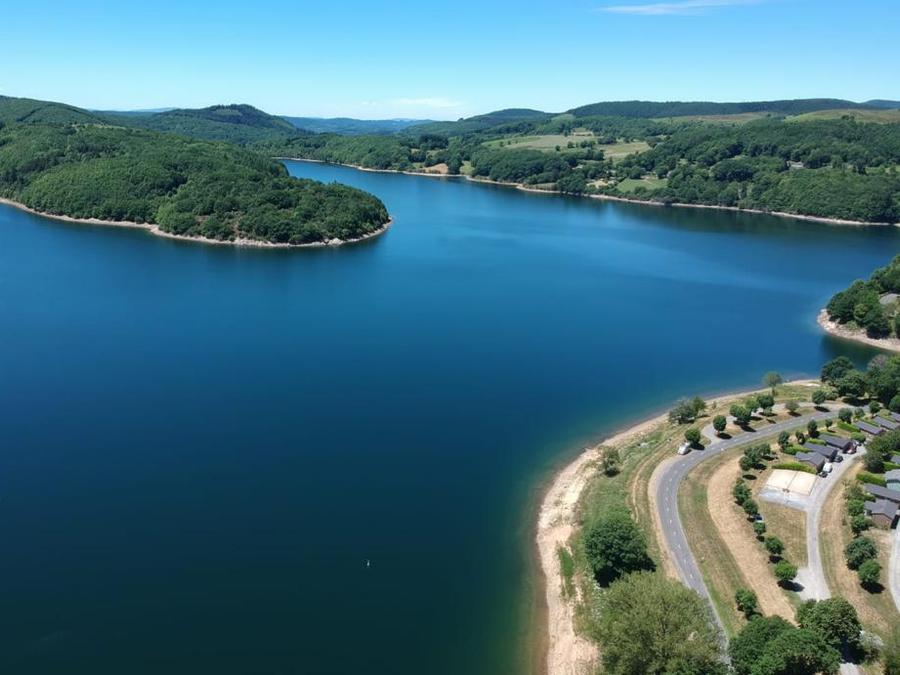Camping Les Rives du Lac du Laouzas 3*
