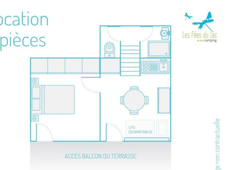 Gîte 4 personnes - Gîte Confort (1 chambre) 4