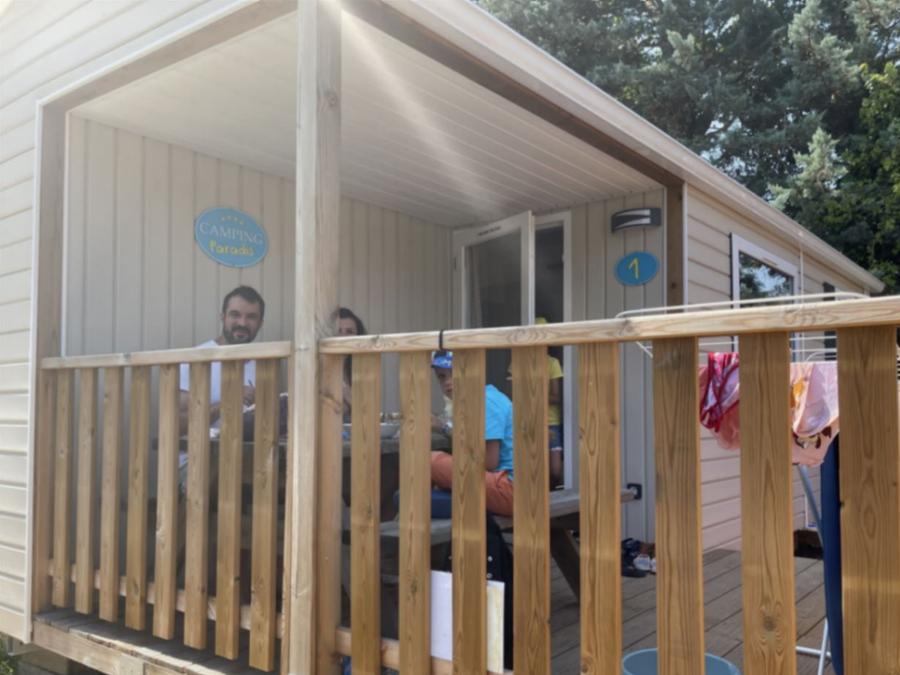Mobilhome 4 personnes - Confort - 2 chambres 1