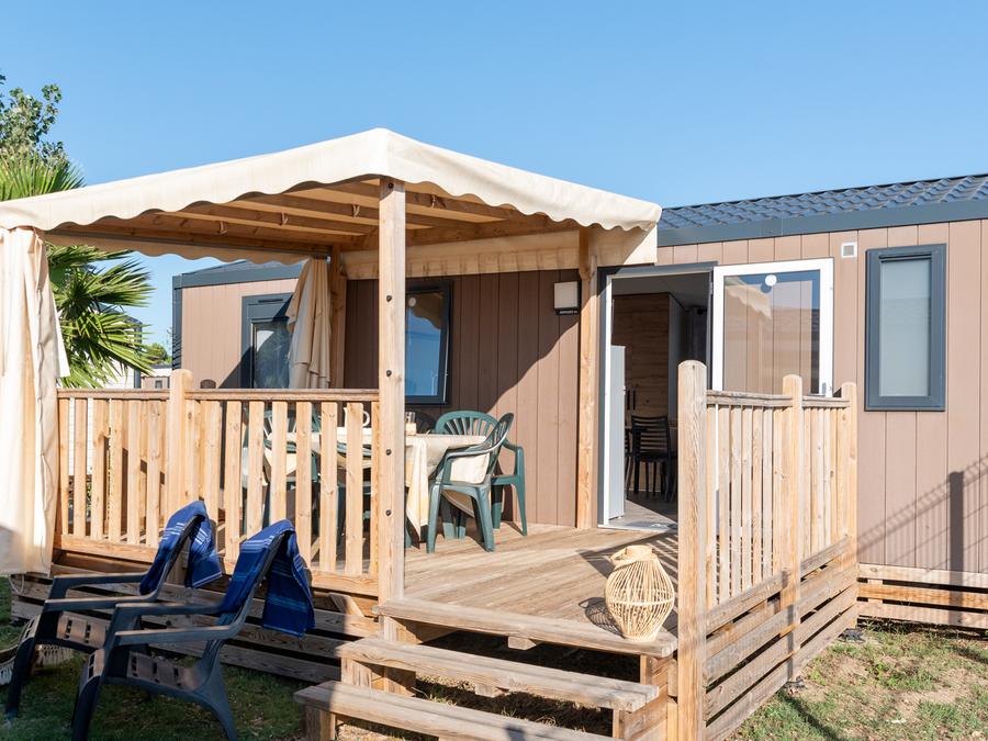 Mobilhome 6 personnes - COTTAGE - 3 Chambres - TV - CLIM - LV 0