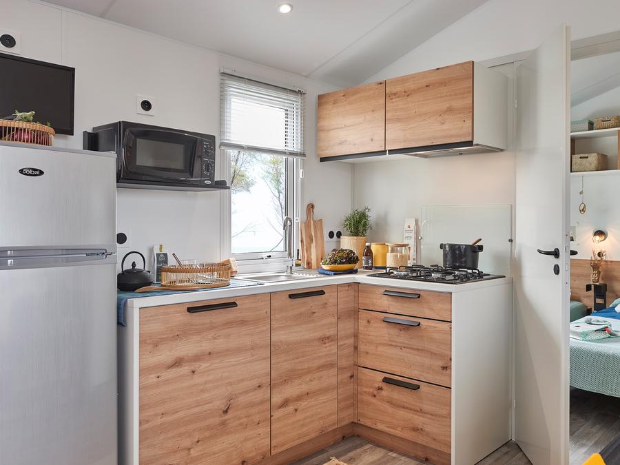Mobilhome 6 personnes - COTTAGE - 3 Chambres - TV - CLIM - LV 3