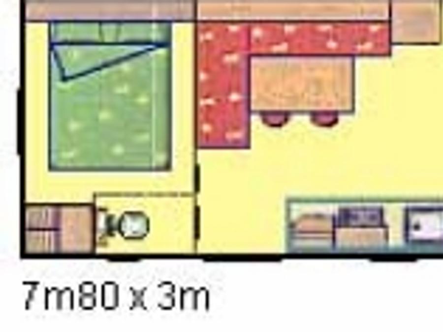 Mobilhome 4 personnes - FAMILLE - 2 chambres 3