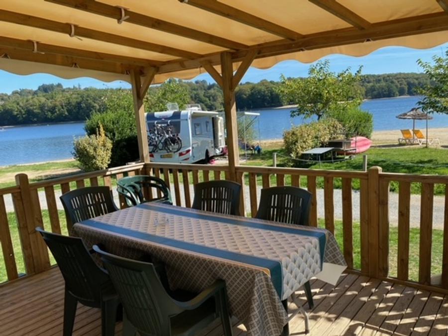 Mobilhome 7 personnes - Premium - 36m² (3 ch. 6p) 2 sdb + Terrasse couverte 1