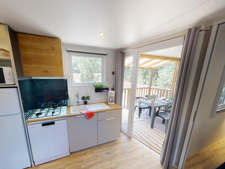 Mobilhome 4 personnes - Gordes - 28m² - 2 chambres 4