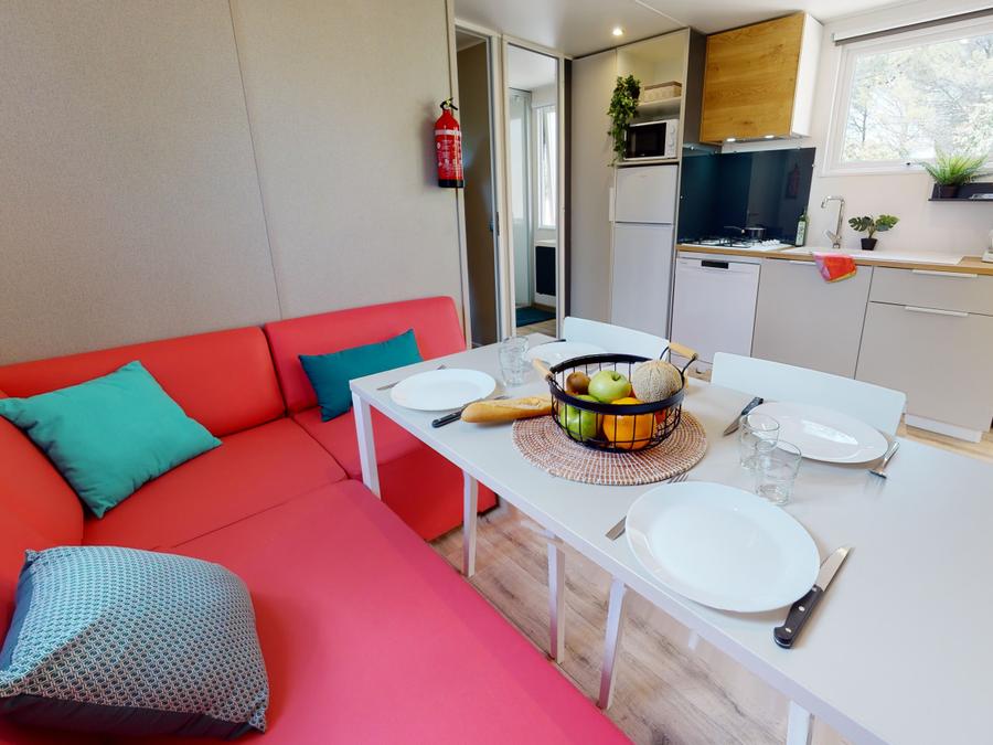 Mobilhome 4 personnes - Gordes - 28m² - 2 chambres 3