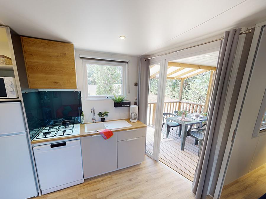 Mobilhome 4 personnes - Gordes - 28m² - 2 chambres 12