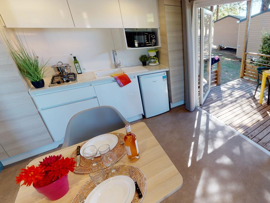 Mobilhome 2 personnes - Key west - 20m² - 1 Chambre 3