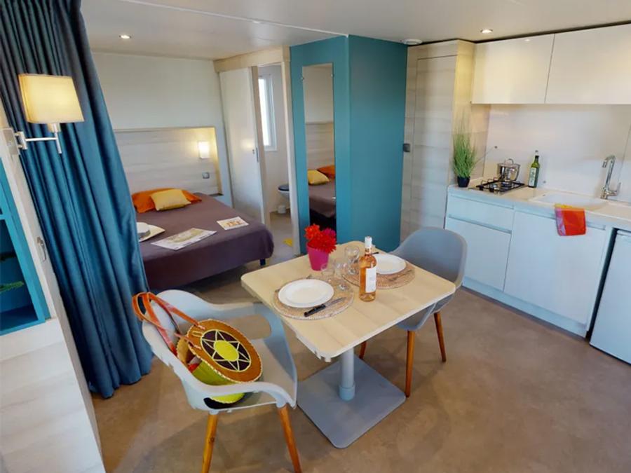 Mobilhome 2 personnes - Key west - 20m² - 1 Chambre 8