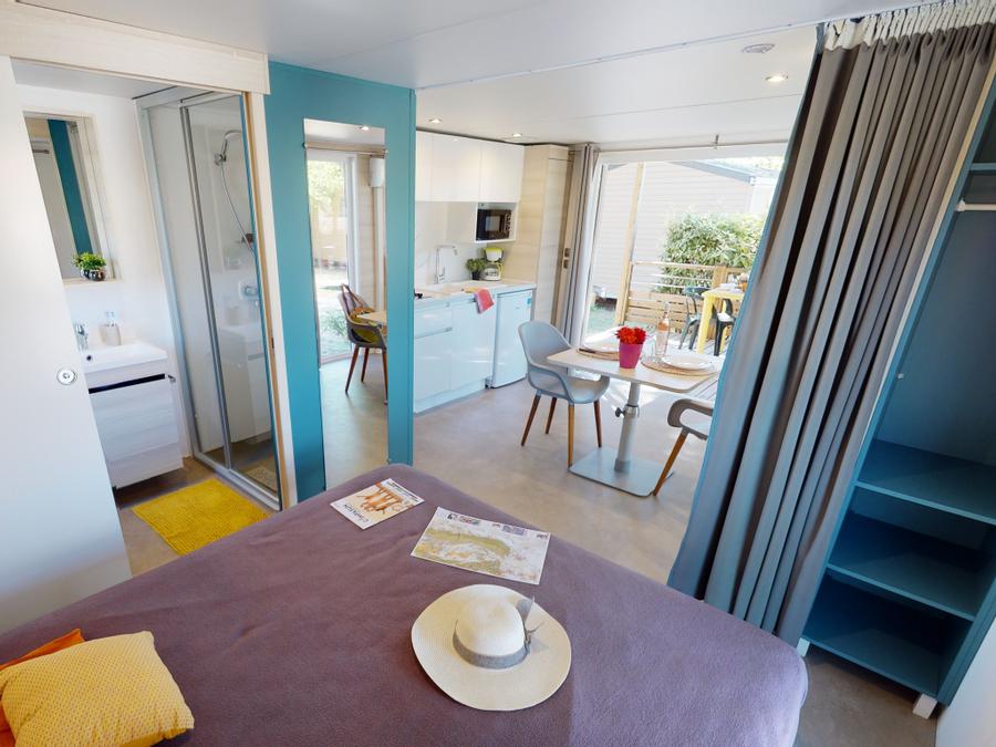 Mobilhome 2 personnes - Key west - 20m² - 1 Chambre 4
