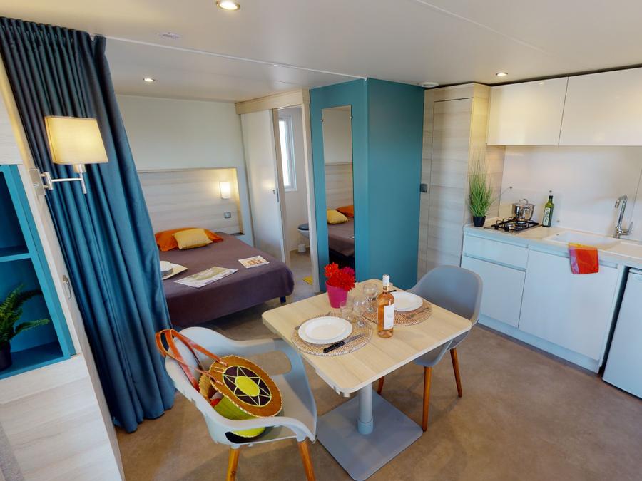 Mobilhome 2 personnes - Key west - 20m² - 1 Chambre 1